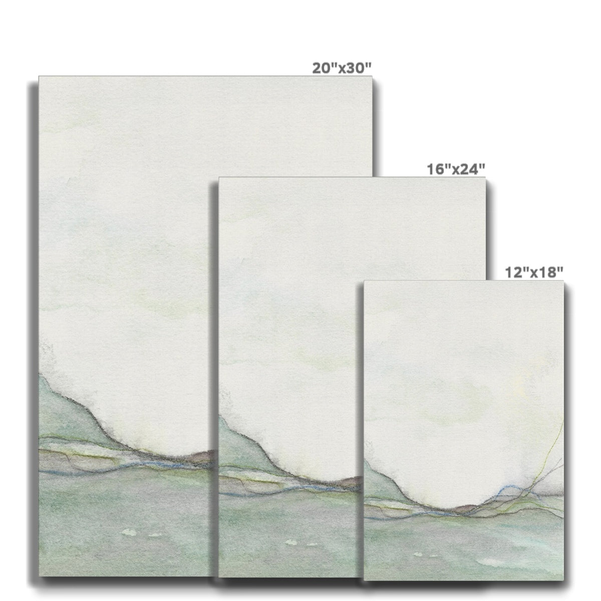 The air between - work C - Eco Canvas